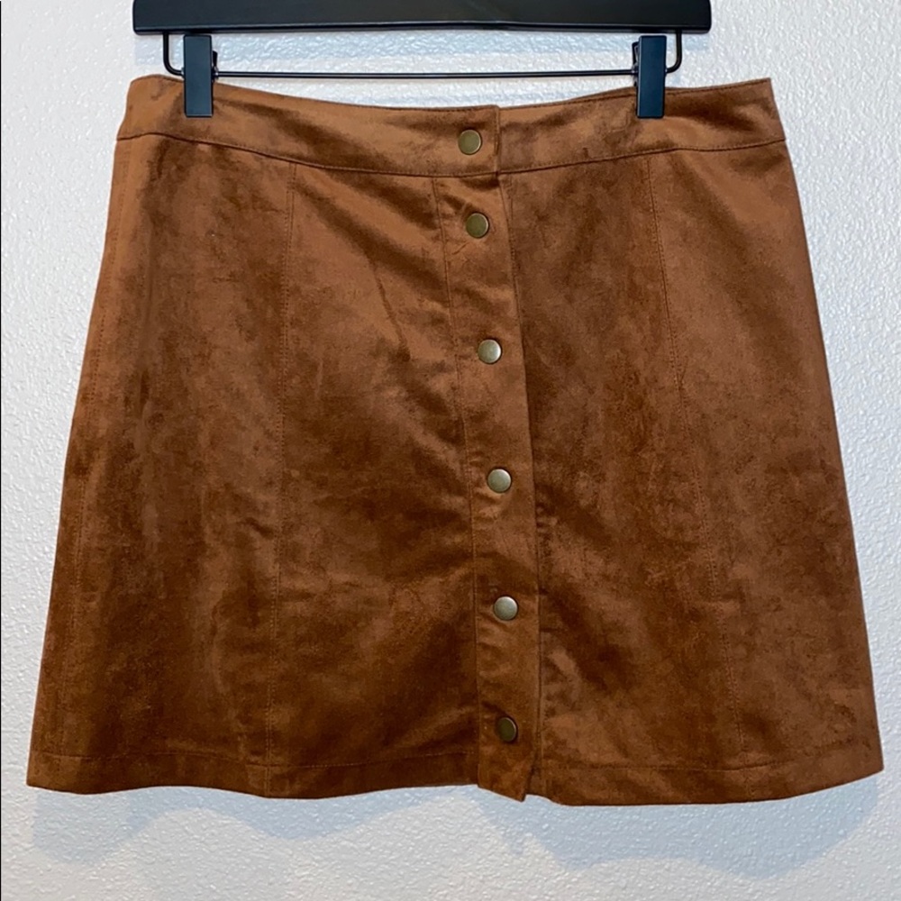 Forever 21 Faux Suede Skirt